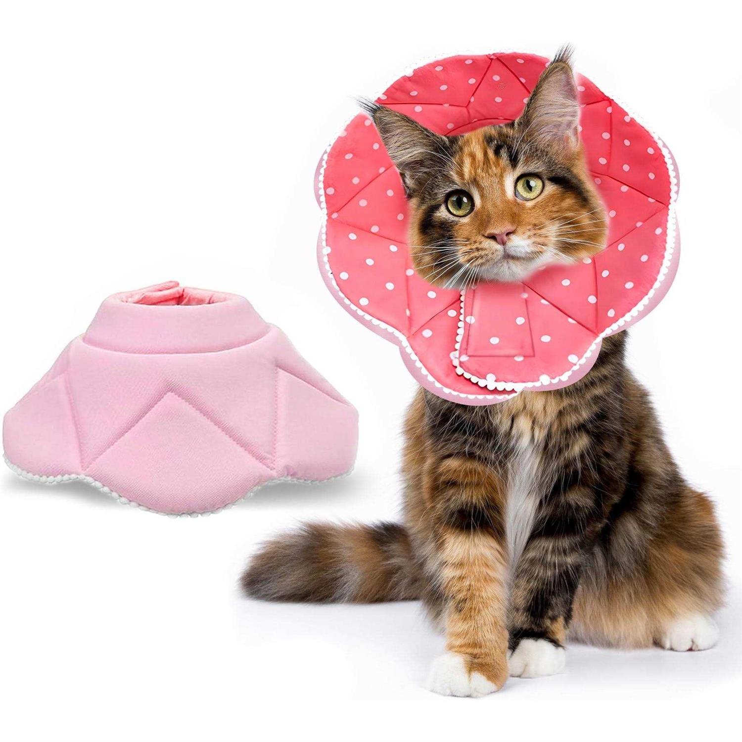 Sungrow Soft e Collar for Small Dogs & Cats After Surgery Recovery Cone to Stop Licking