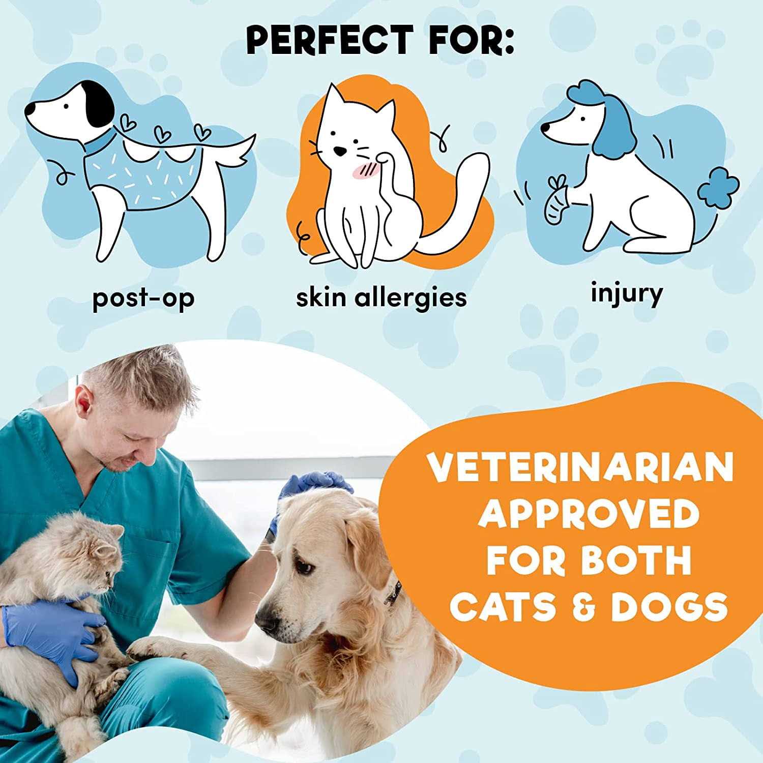 Alternative view of BENCMATE Protective Inflatable Collar for Dogs and Cats Soft Pet Recovery Collar Does Not Block Vision E-Collar