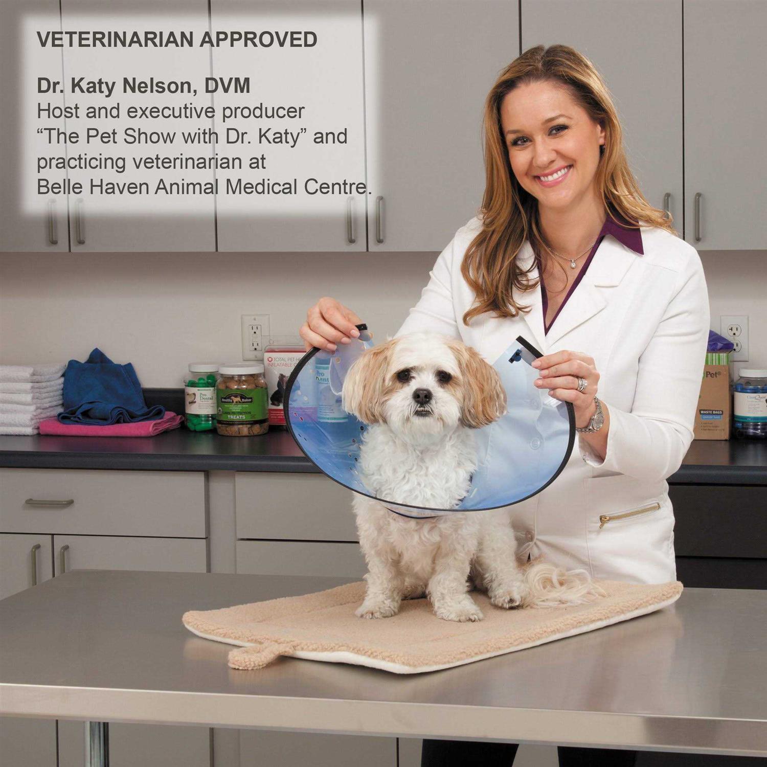 Alternative view of Total Pet Health E Collar