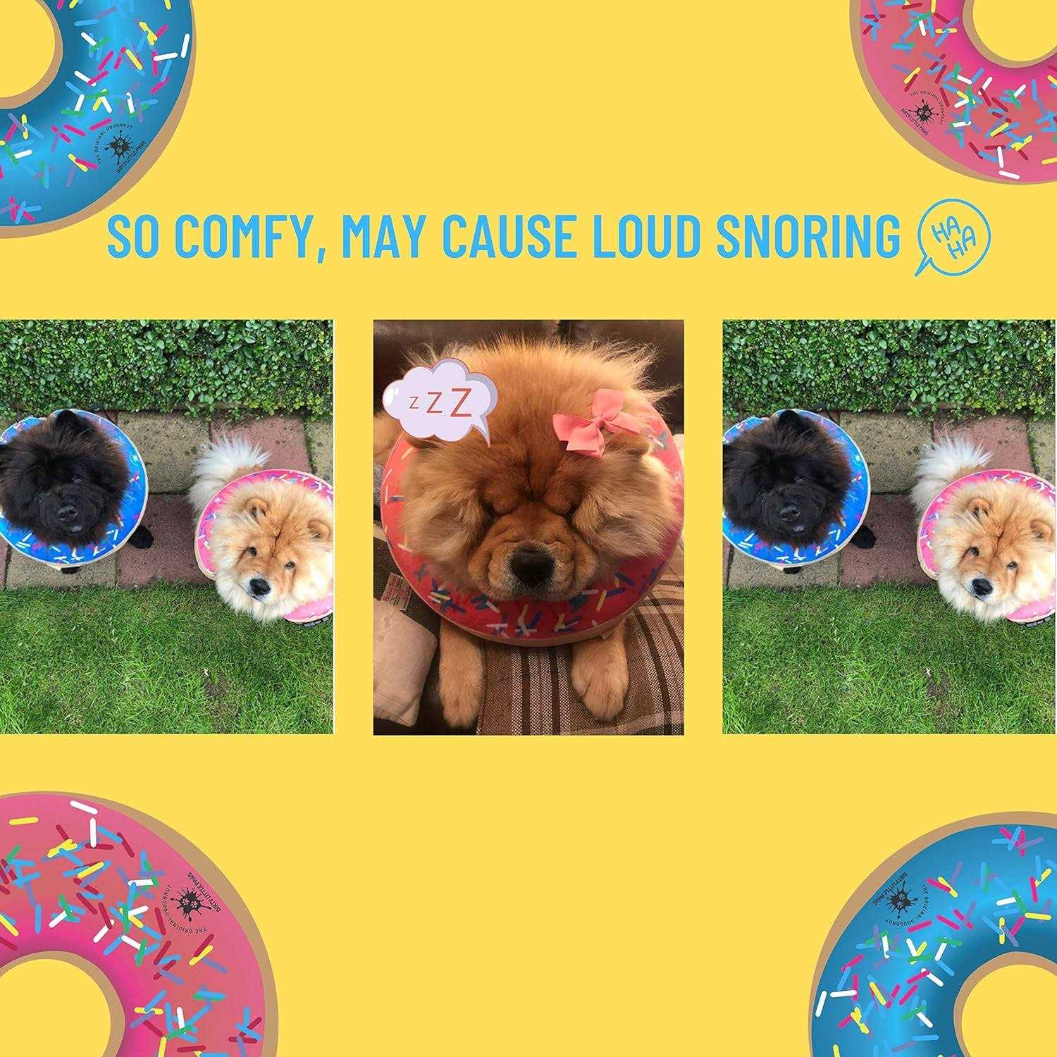 Alternative view of DIRTY LITTLE PAWS Dog Donut Collar Great Alternative to a Traditional Dog Cone or a Soft Dog Cone Collar