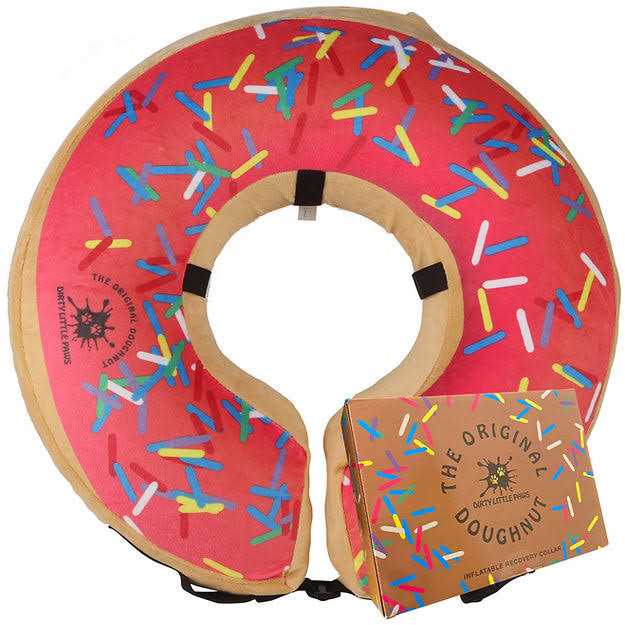 DIRTY LITTLE PAWS Dog Donut Collar Great Alternative to a Traditional Dog Cone or a Soft Dog Cone Collar
