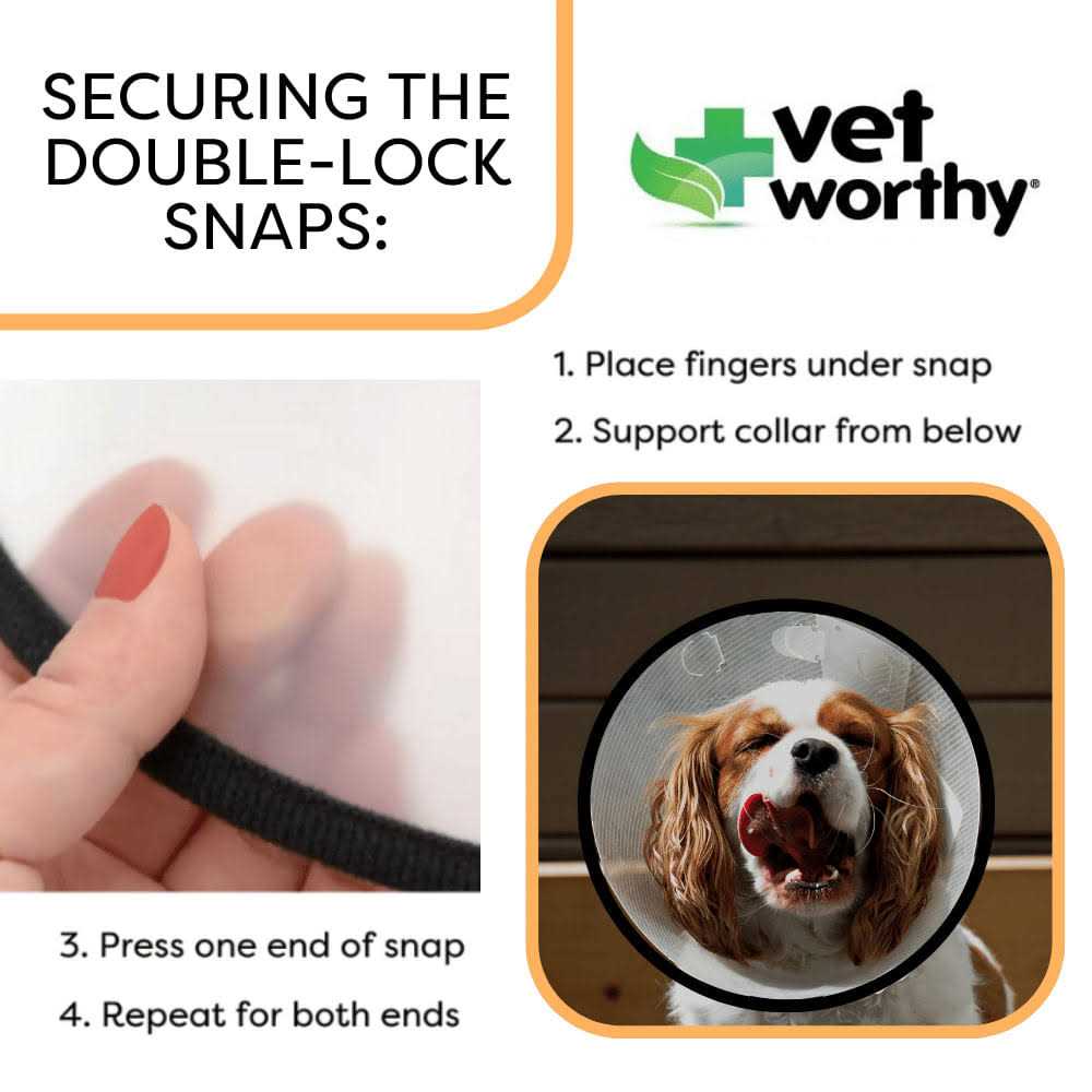 Alternative view of Vet Worthy Protective Cone Collar