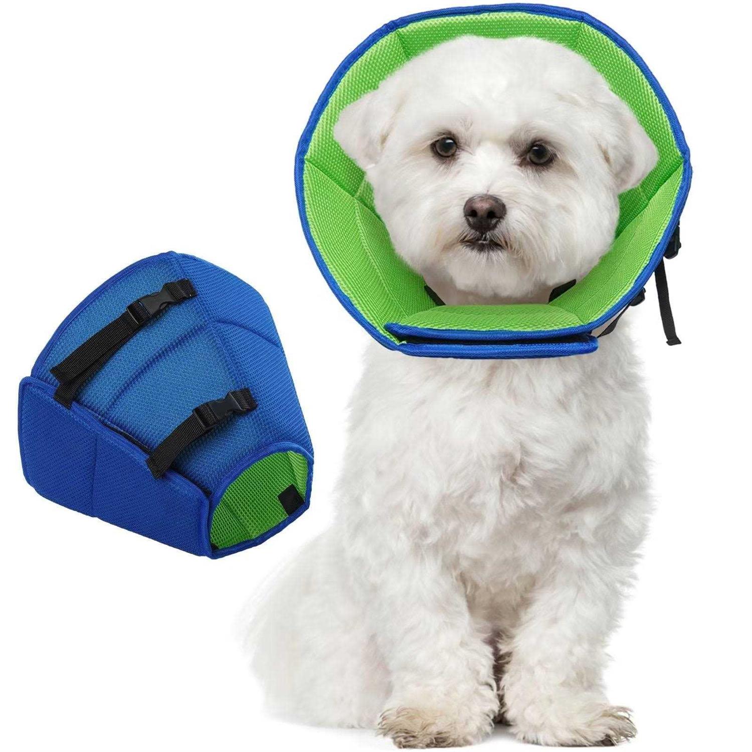 Alternative view of Kuoser Soft Dog Cone Collar After Surgery Adjustable Dog Recovery Cone Collar