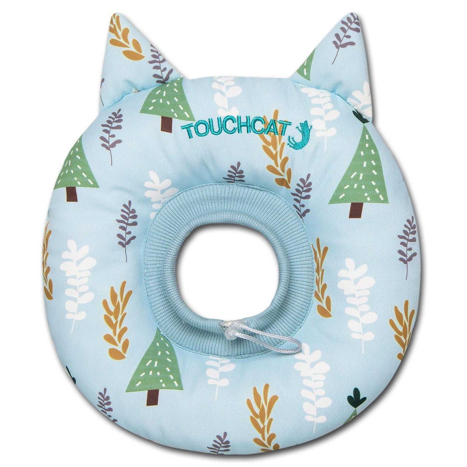 Touchcat Ringlet Licking and Scratching Adjustable Pillow Cat Neck Protector