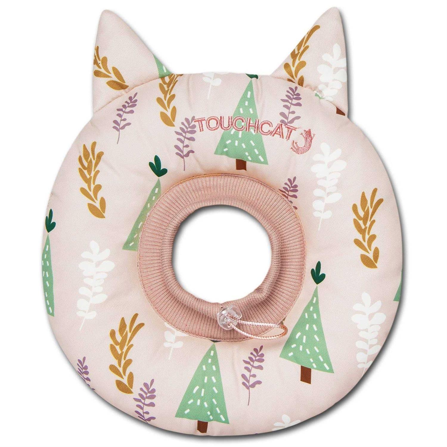Alternative view of Touchcat Ringlet Licking and Scratching Adjustable Pillow Cat Neck Protector