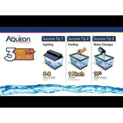 Alternative view of Aqueon Frameless Cube Aquarium