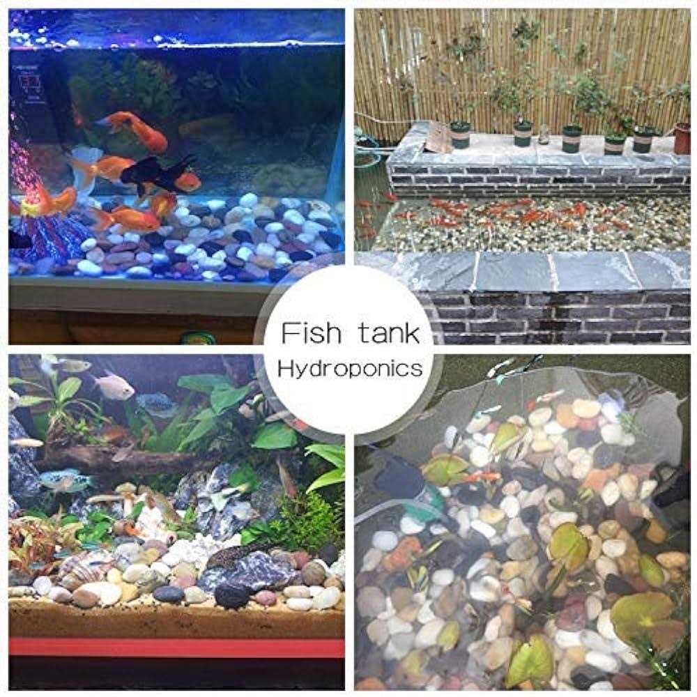 Alternative view of Voulosimi River Rock Stones Natural Decorative Polished Mixed Pebbles Gravel,Outdoor Decorative Stones for Plant Aquariums