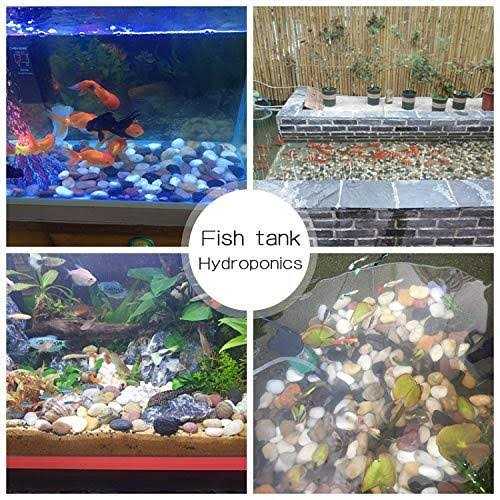 Alternative view of Voulosimi River Rock Stones Natural Decorative Polished Mixed Pebbles Gravel,Outdoor Decorative Stones for Plant Aquariums