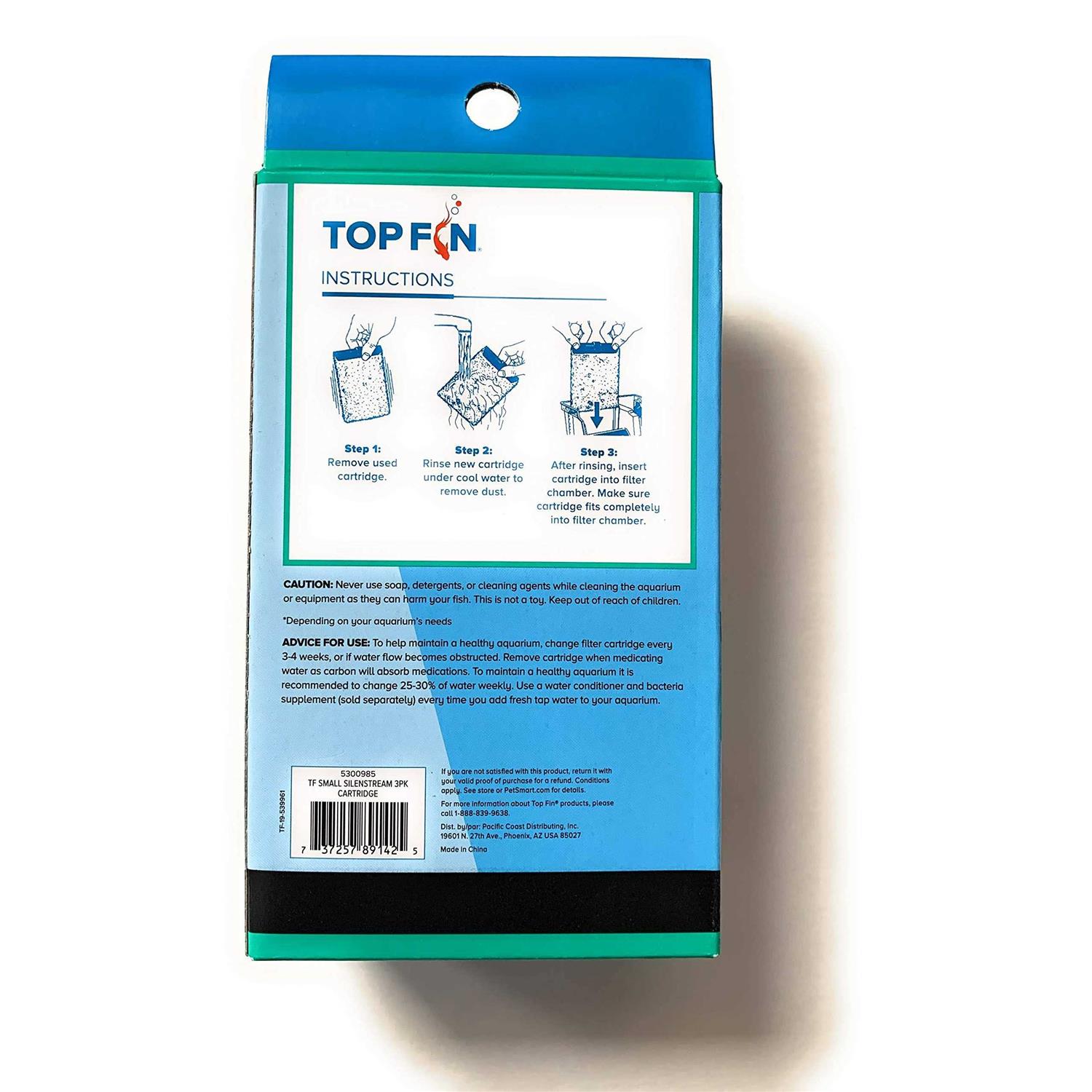 Alternative view of Top Fin Silenstream PF-S Small Filter Cartridges Refill for PF10 Power Filters