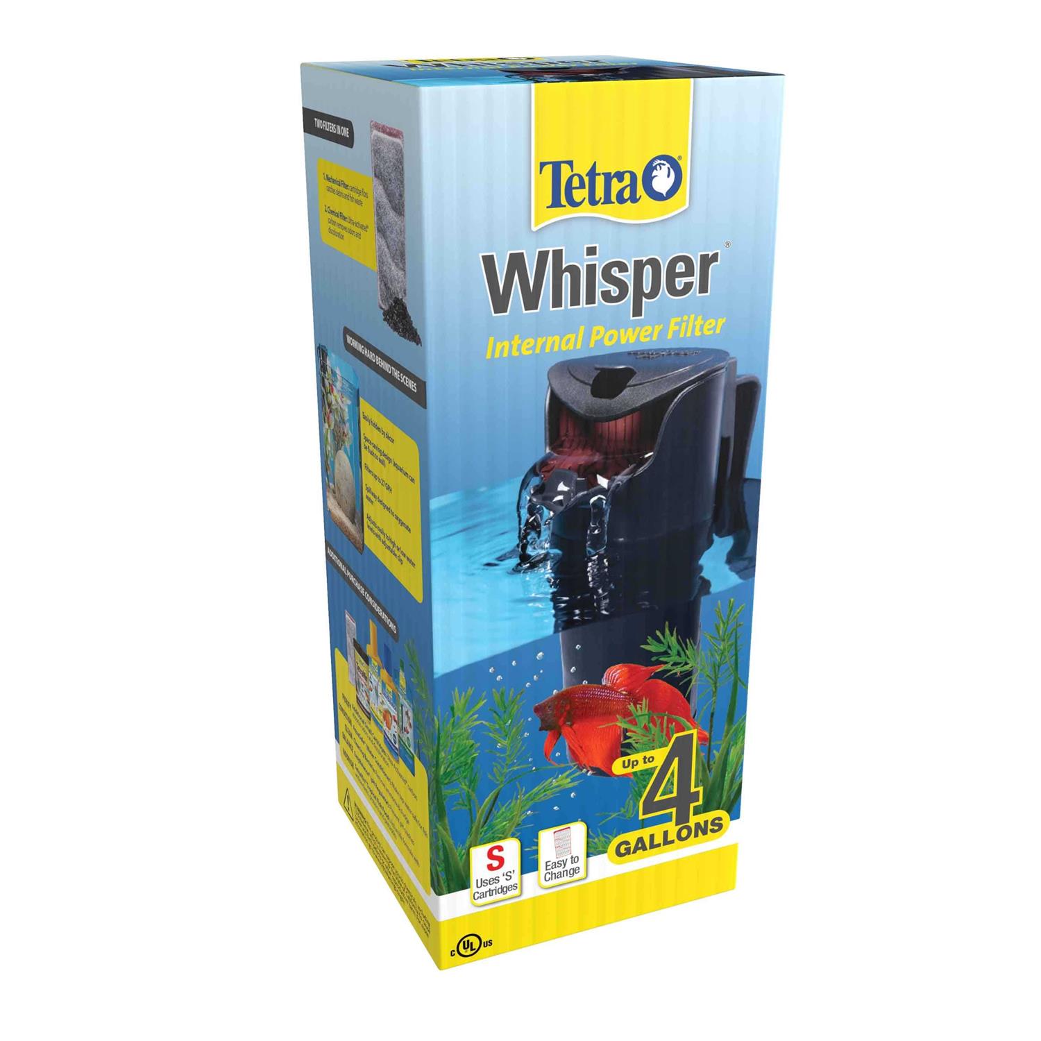 Alternative view of Tetra Whisper Internal Power Filter