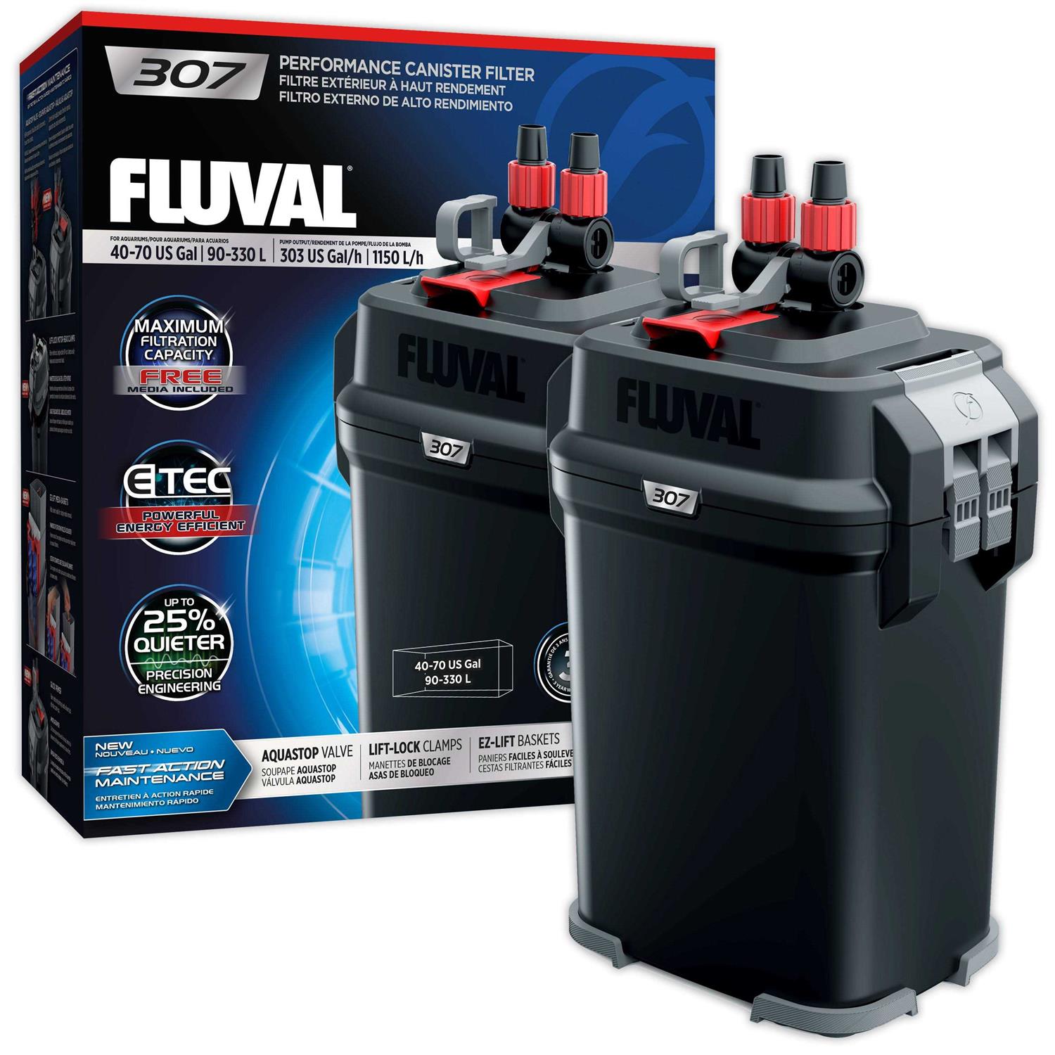 Alternative view of Fluval 307 Canister Filter