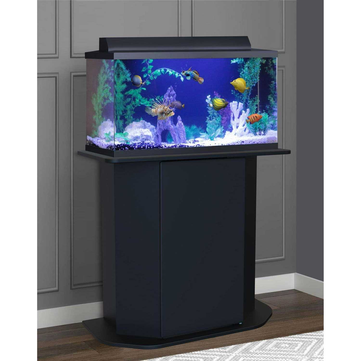 Alternative view of Aqua Culture Wood 20-29 Gallon Aquarium Stand