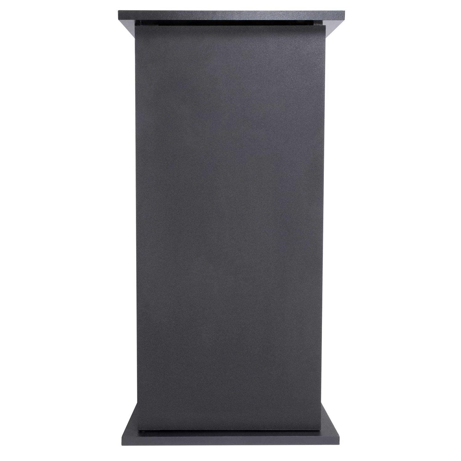 Alternative view of Aqueon Black Pedestal Aquarium Stand