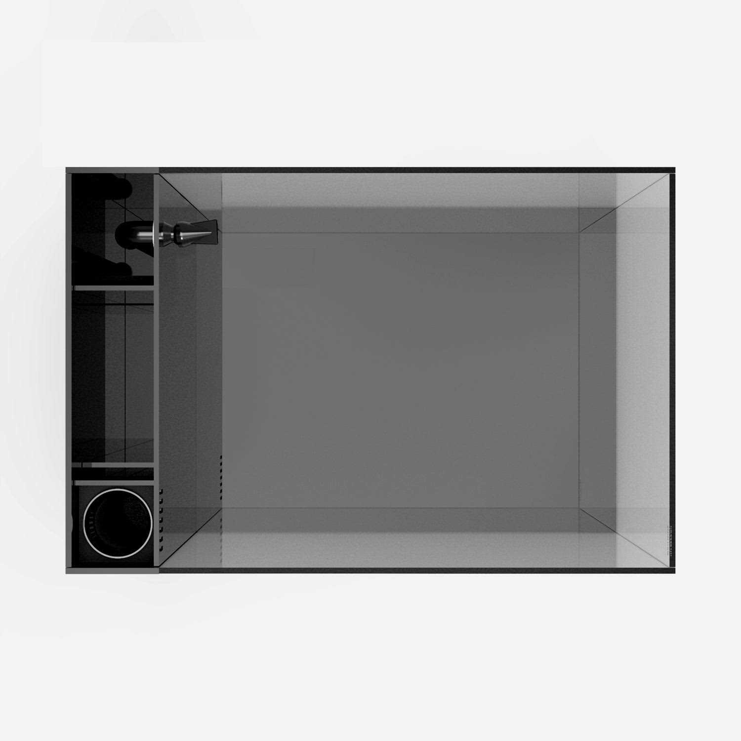Alternative view of Waterbox Aquariums Cube Peninsula Nano AIO Aquarium