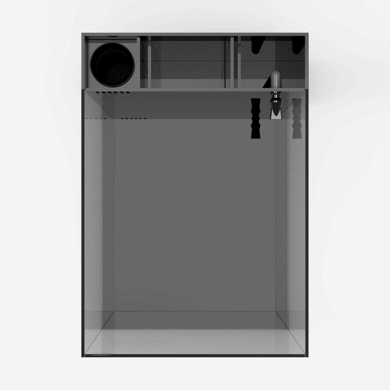 Alternative view of Waterbox Aquariums Cube Peninsula Nano AIO Aquarium