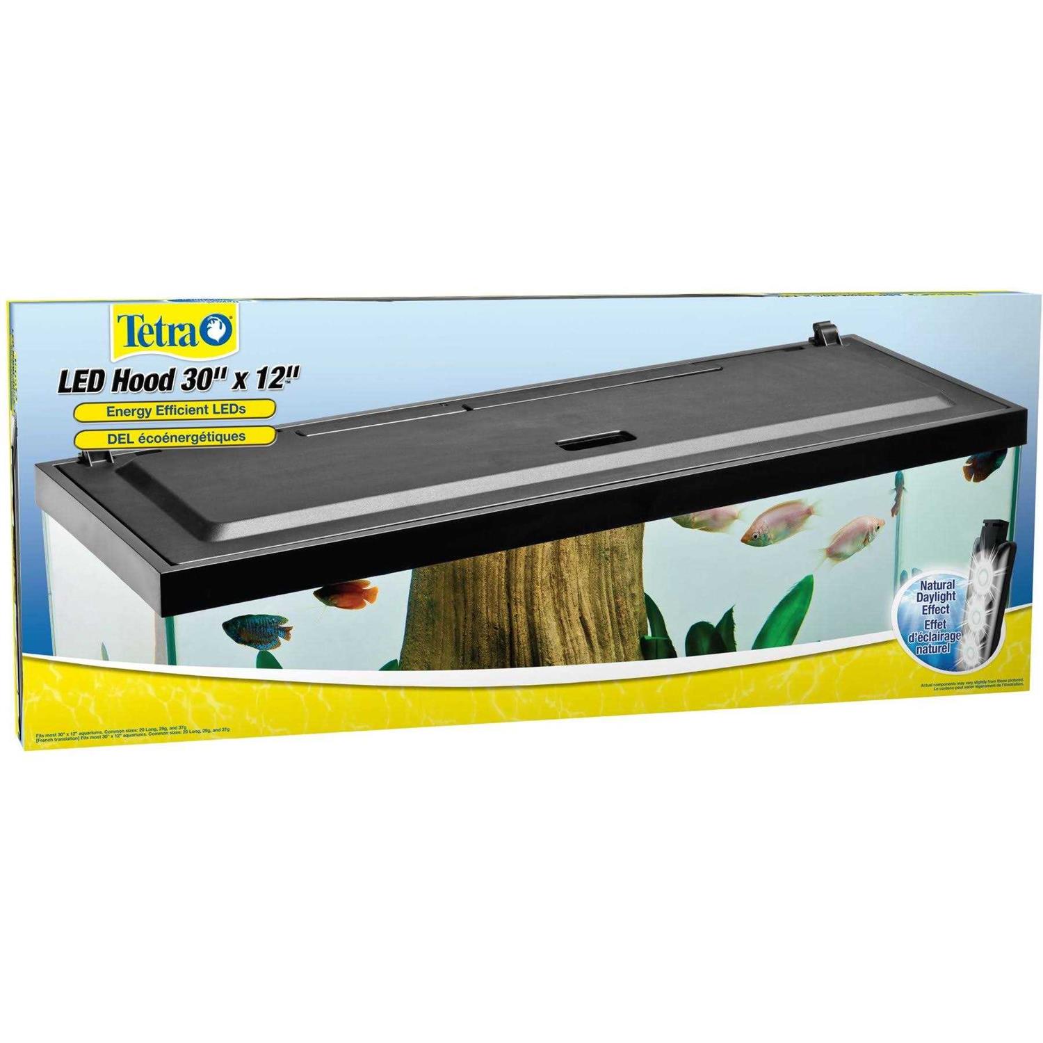 Alternative view of Tetra LED Aquarium Hood
