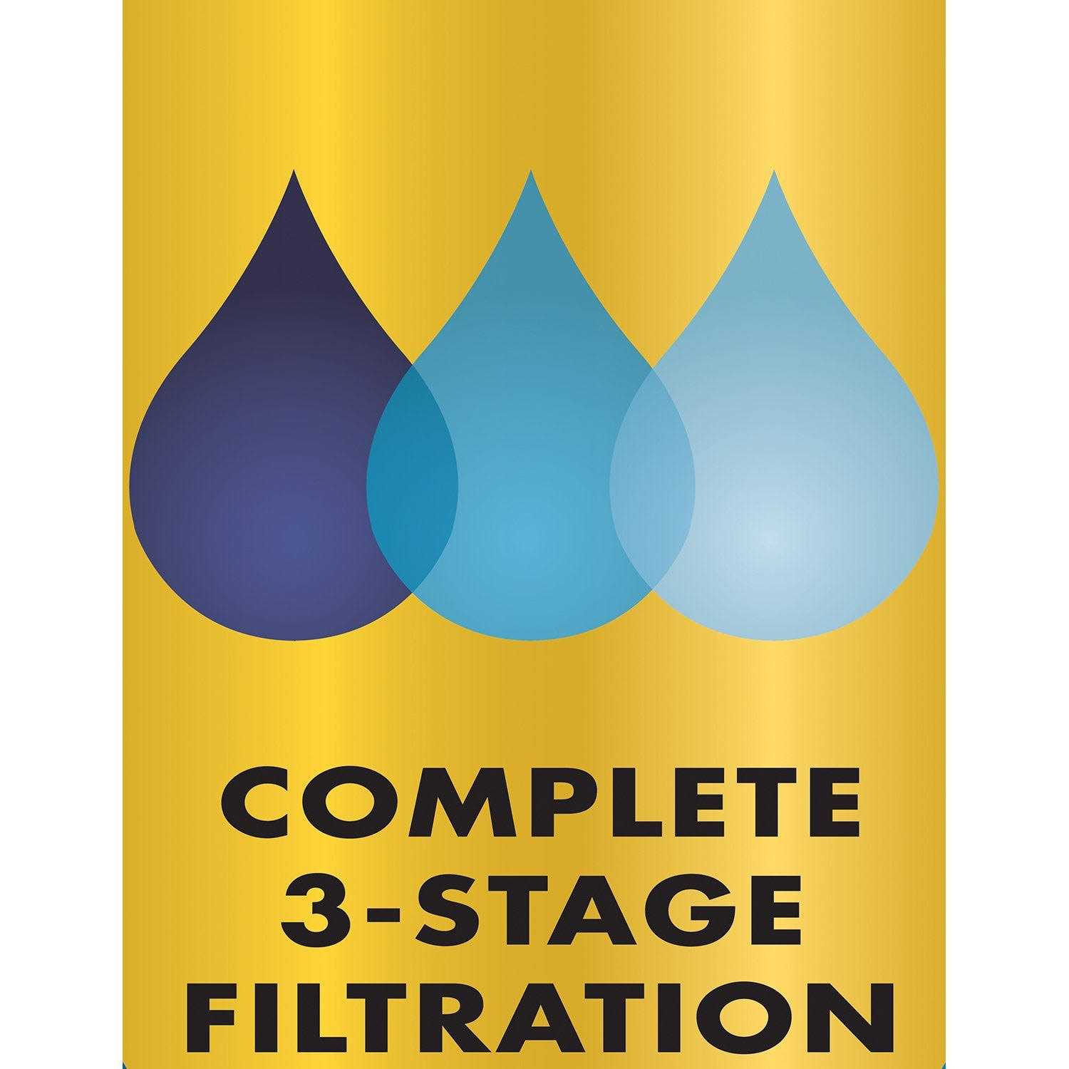 Alternative view of Aqua-Tech Power Aquarium Filter 3-Step Filtration