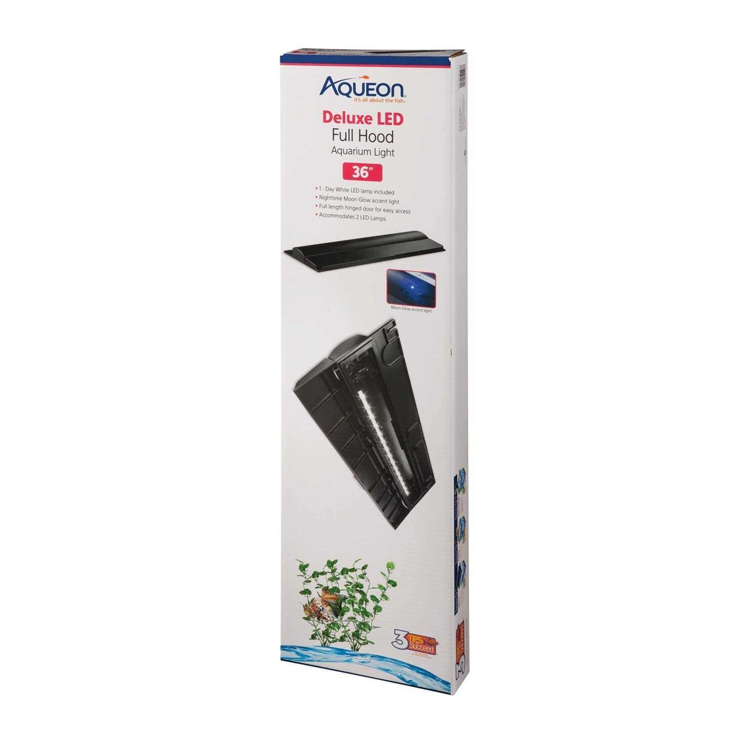 Alternative view of Aqueon LED Deluxe Full Hood