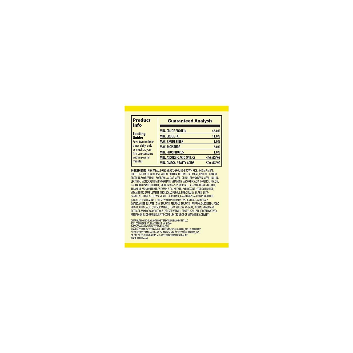 Alternative view of Tetra TetraMin Tropical Flakes Fish Food