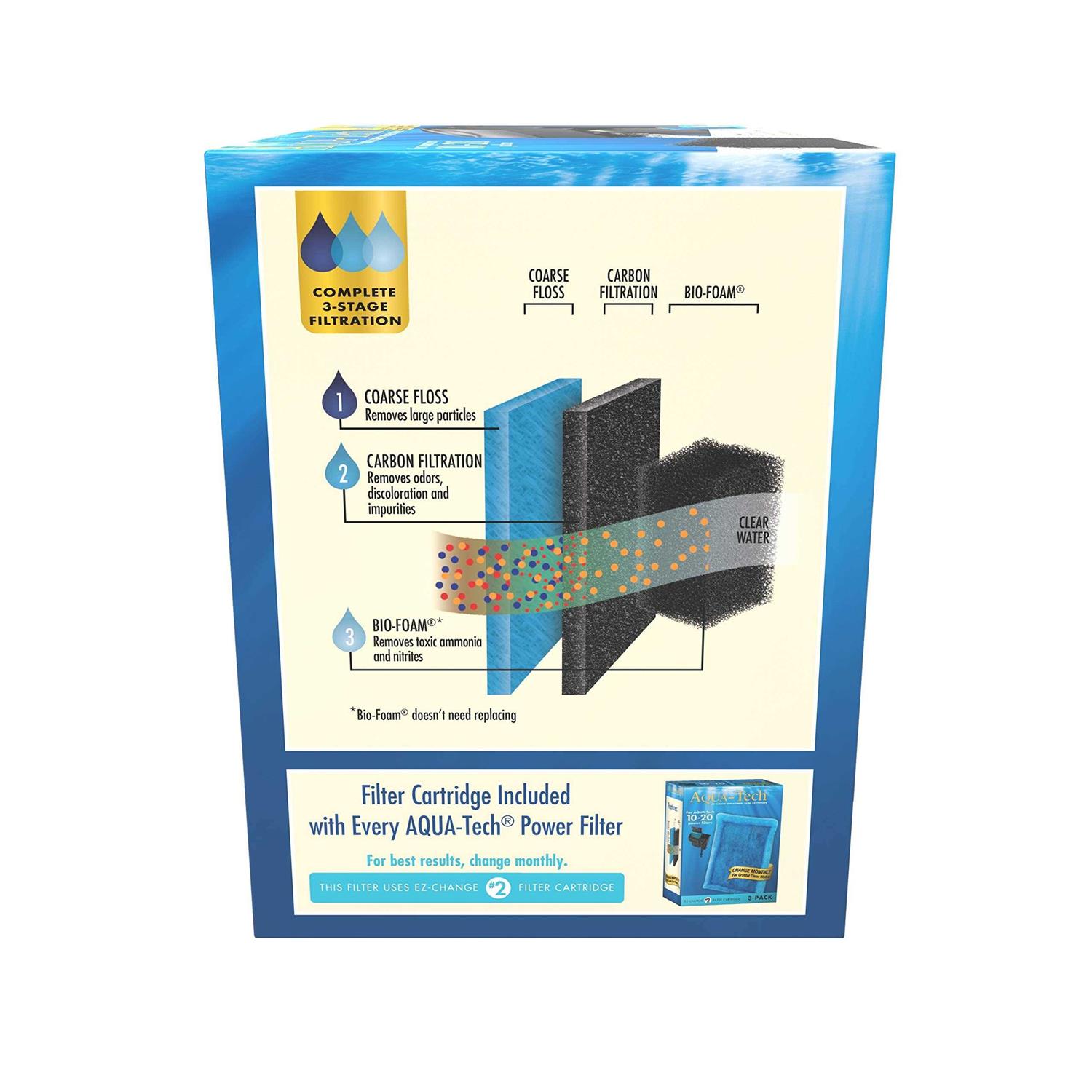 Alternative view of Aqua-tech Ultra Quiet Power Filter For Aquariums