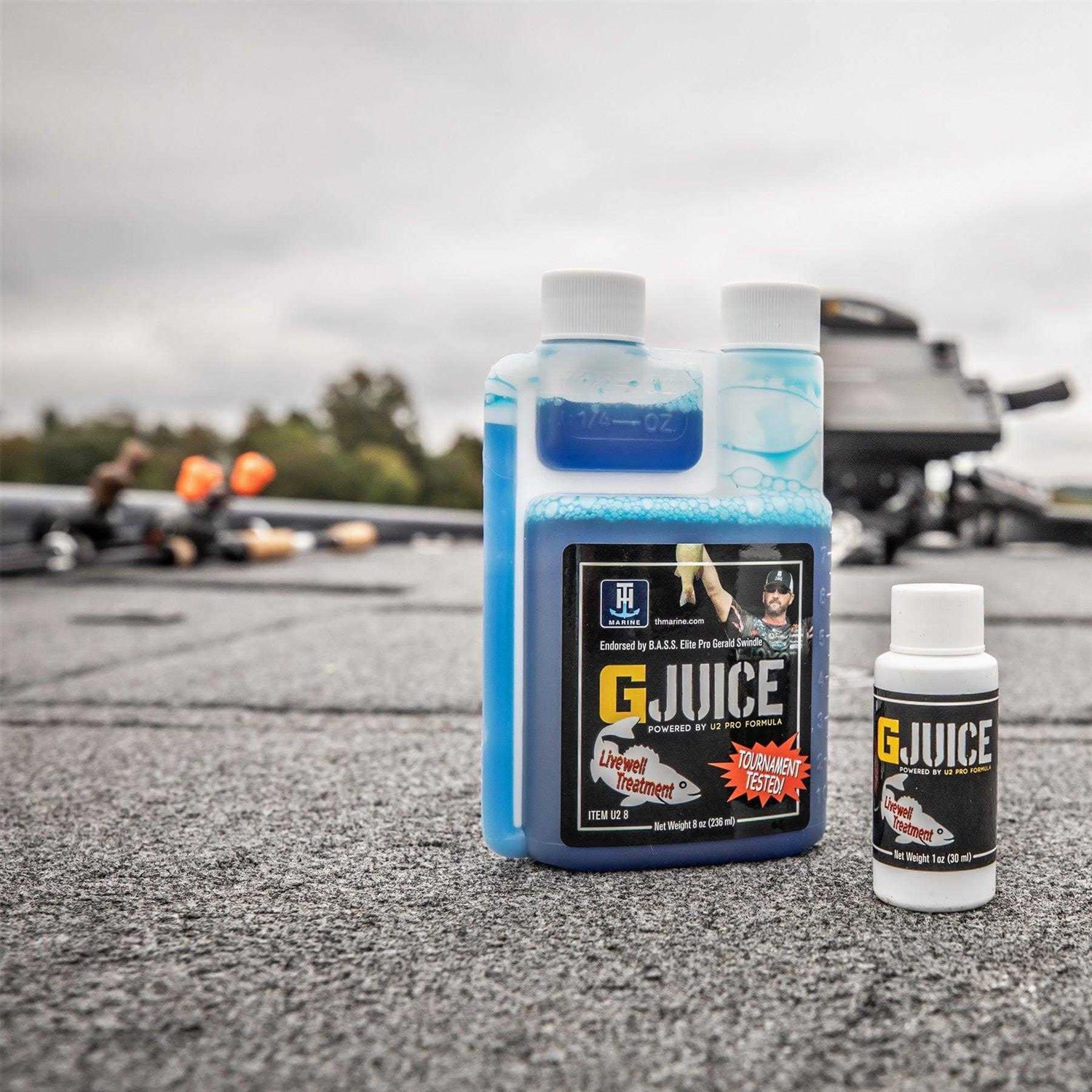 Alternative view of T-H Marine G-Juice Livewell Treatment