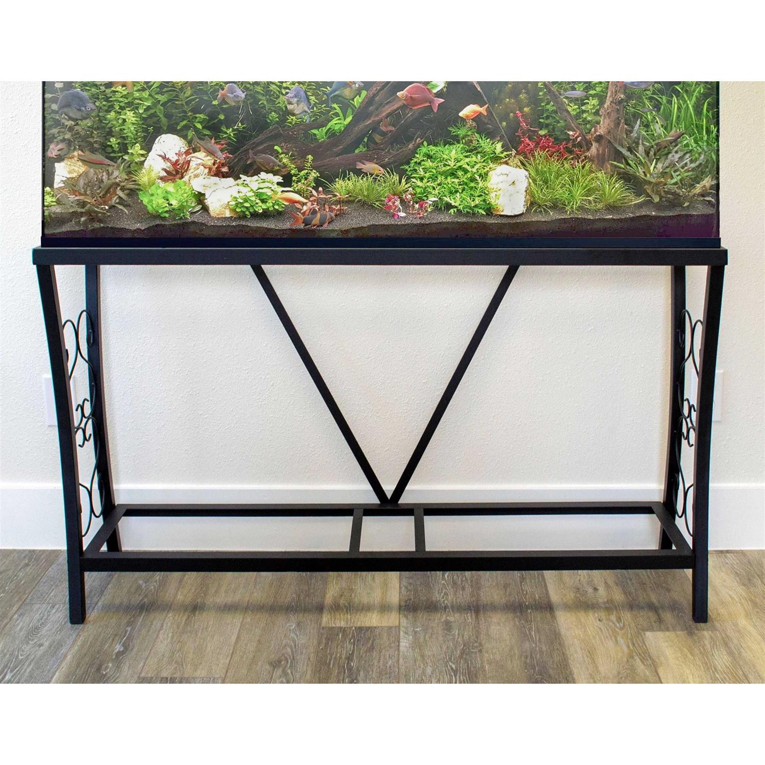 Alternative view of Aquatic Fundamentals Scroll Aquarium Stand