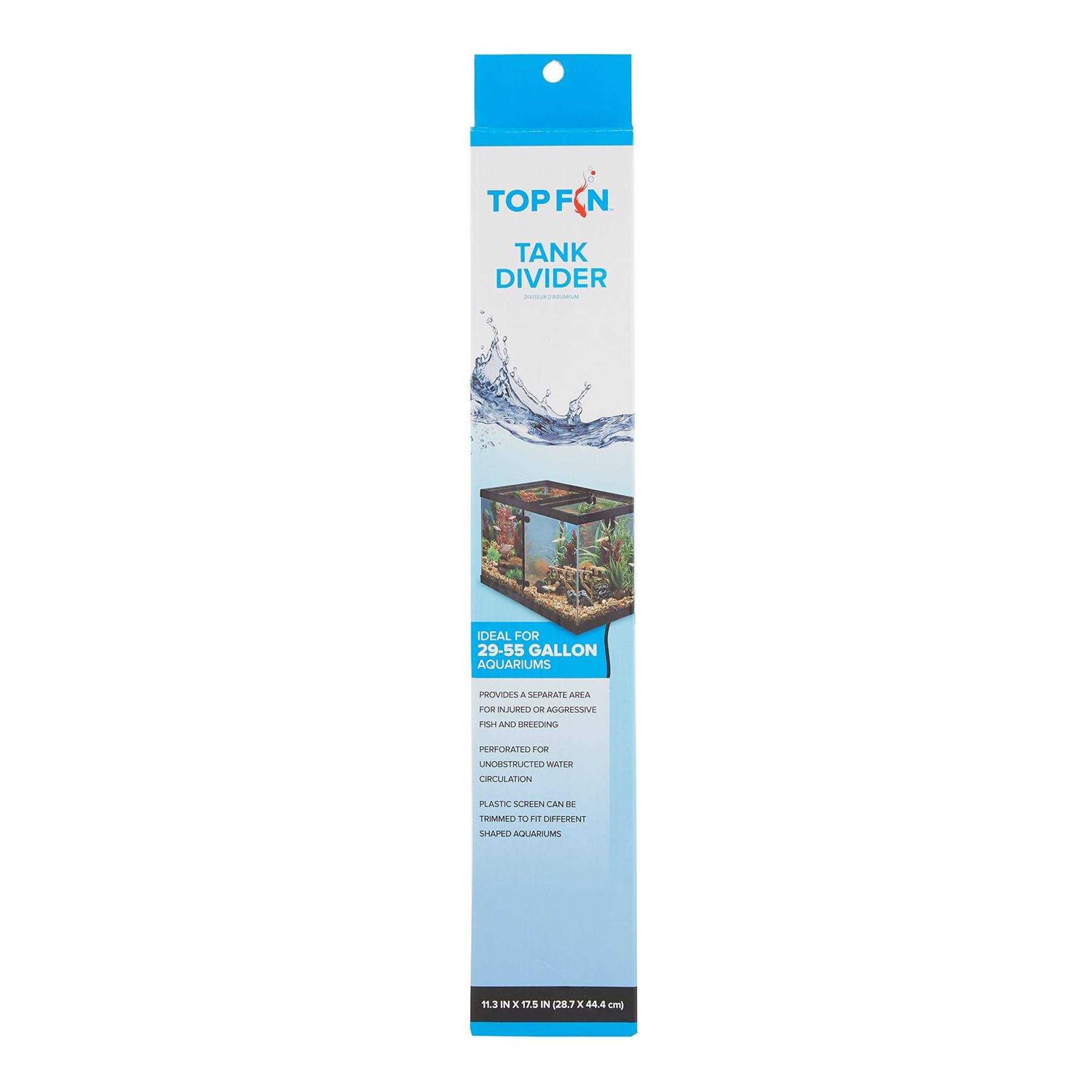 Alternative view of Top Fin Tank Divider