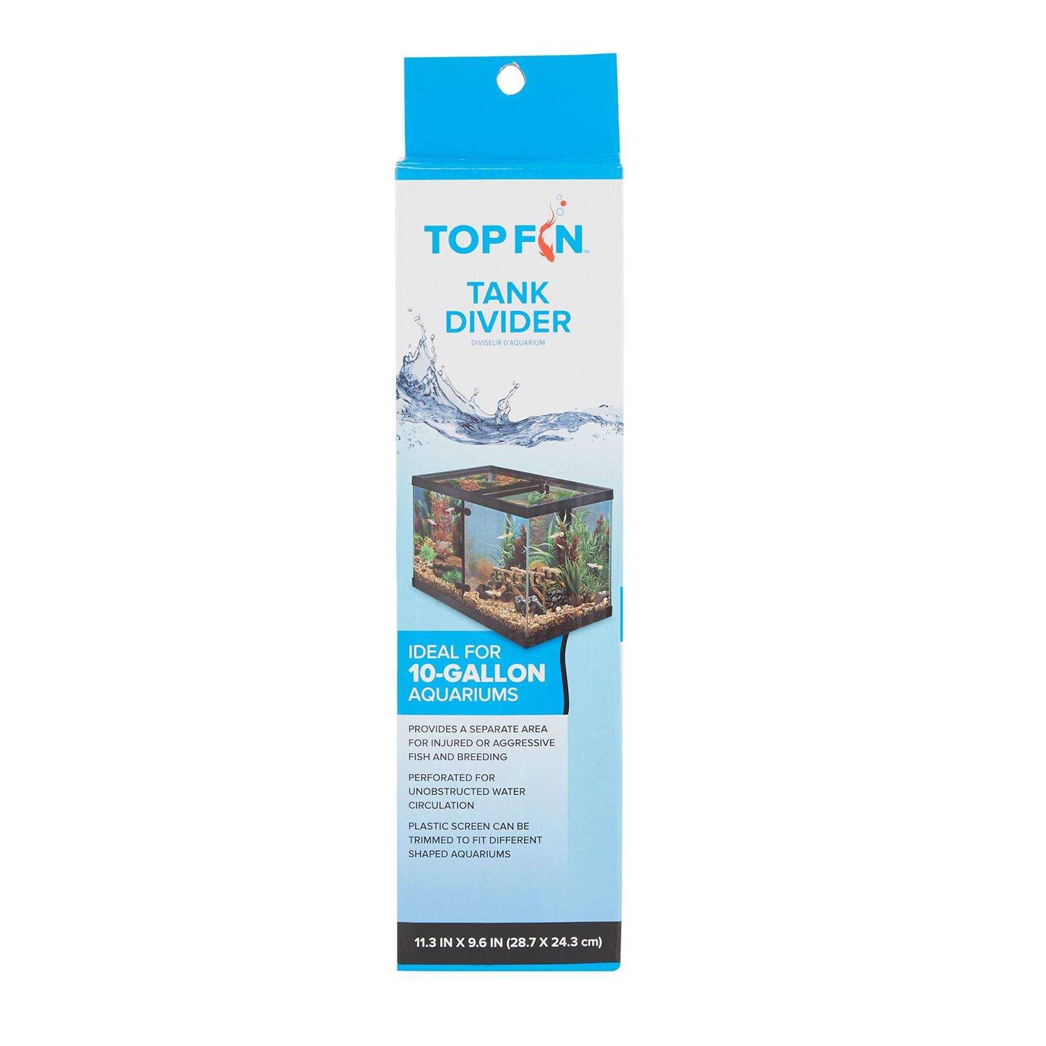 Alternative view of Top Fin Tank Divider