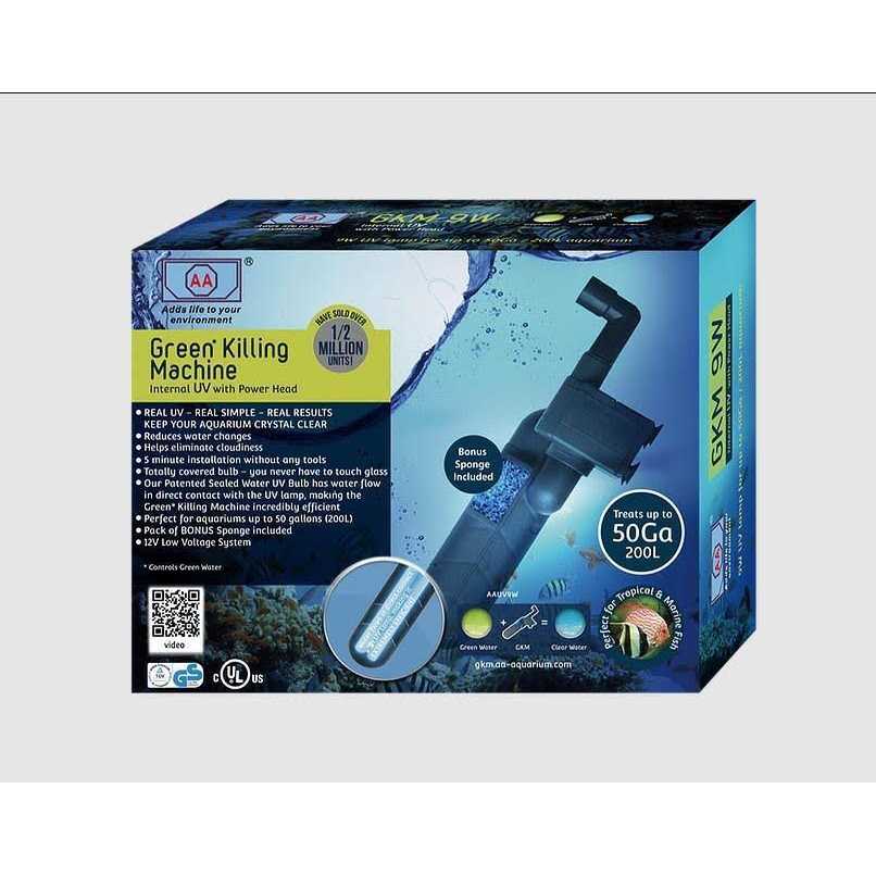 Alternative view of AA GKM3W Mini Internal UV