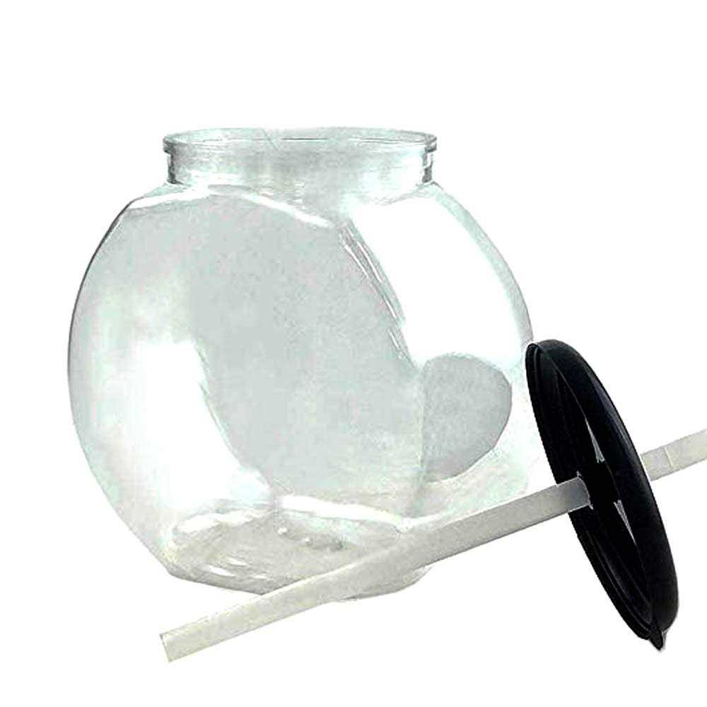 Alternative view of BarConic Flat Sided Fishbowl