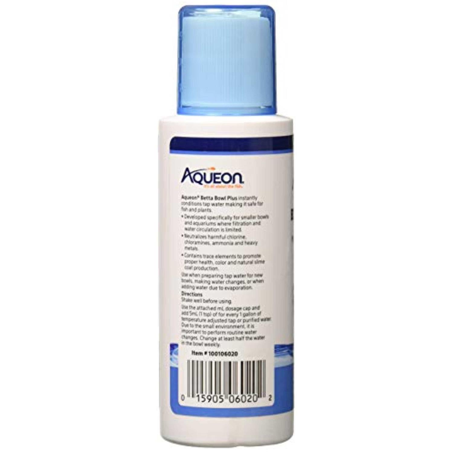 Alternative view of Aqueon Betta Bowl Plus Water Conditioner