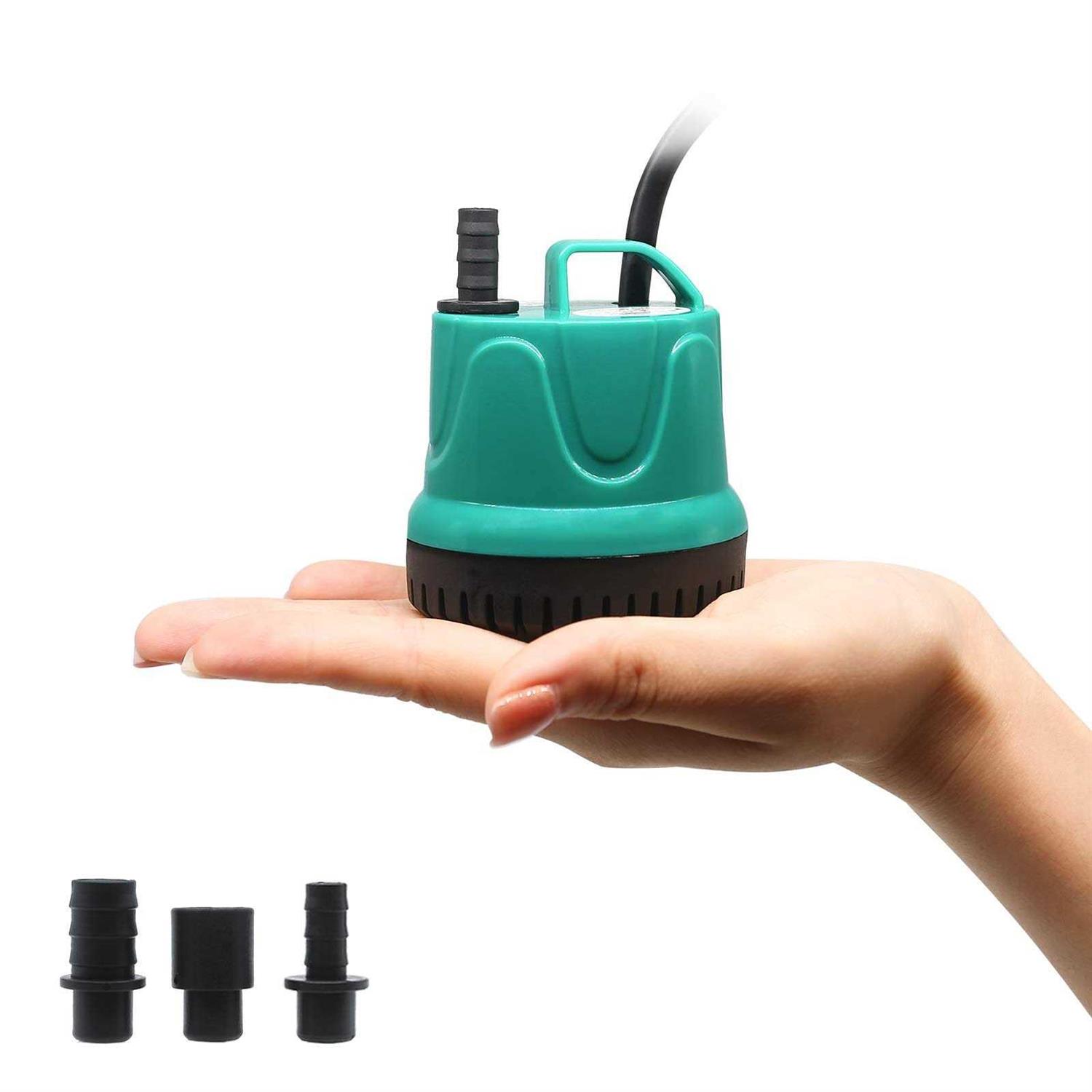 Upettools Submersible Water Pump Ultra Silence Circulation Multifunctional Water Pump with Handle for Pond