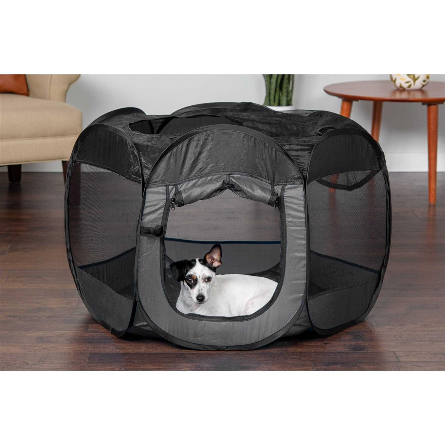 Alternative view of FurHaven Mesh Pet Playpen