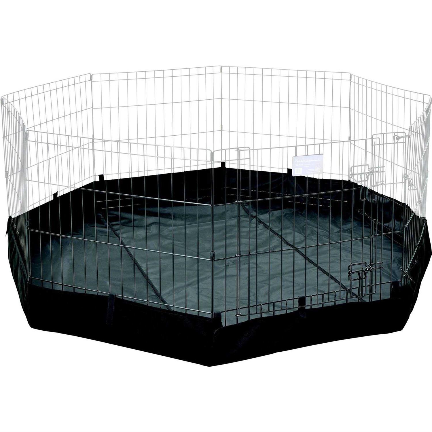 MidWest Homes for Pets Octagon Exercise Pen Fabric Mesh Bottom