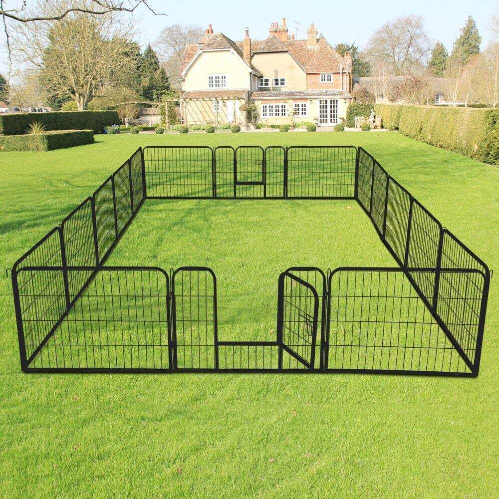 Alternative view of Yaheetech Panels Metal Dog Playpen