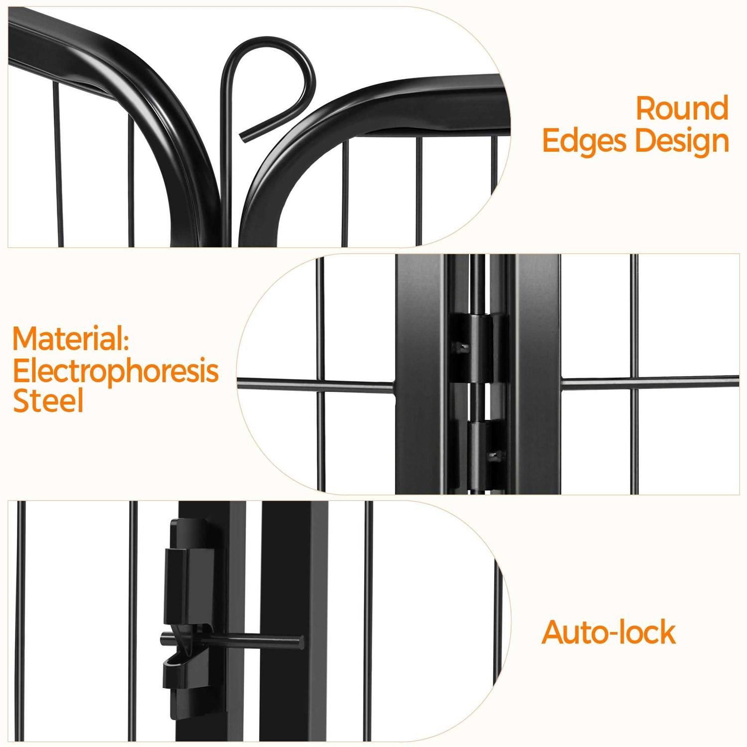 Alternative view of Yaheetech Panels Metal Dog Playpen