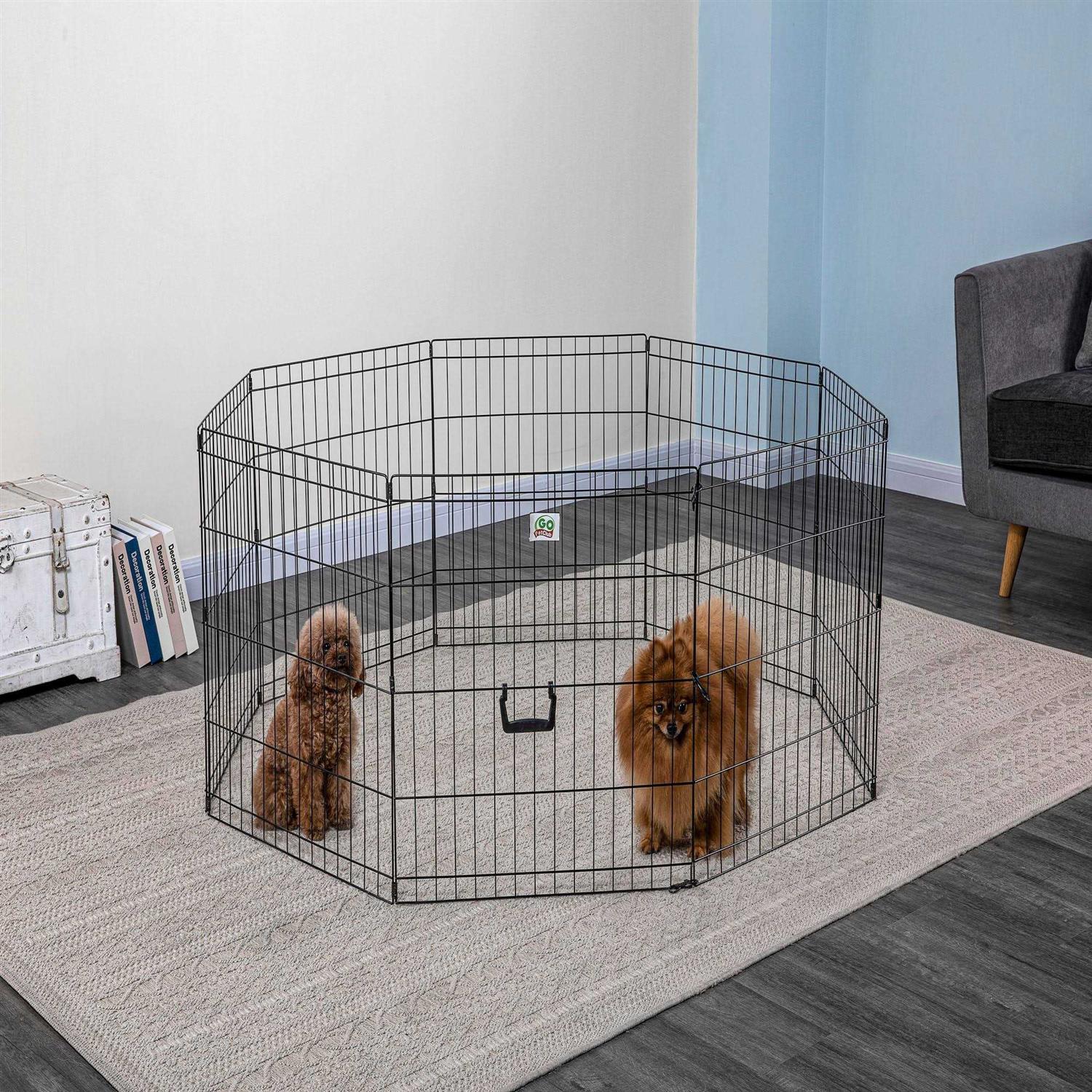 Alternative view of Go Pet Club Pet Exercise Play Pen