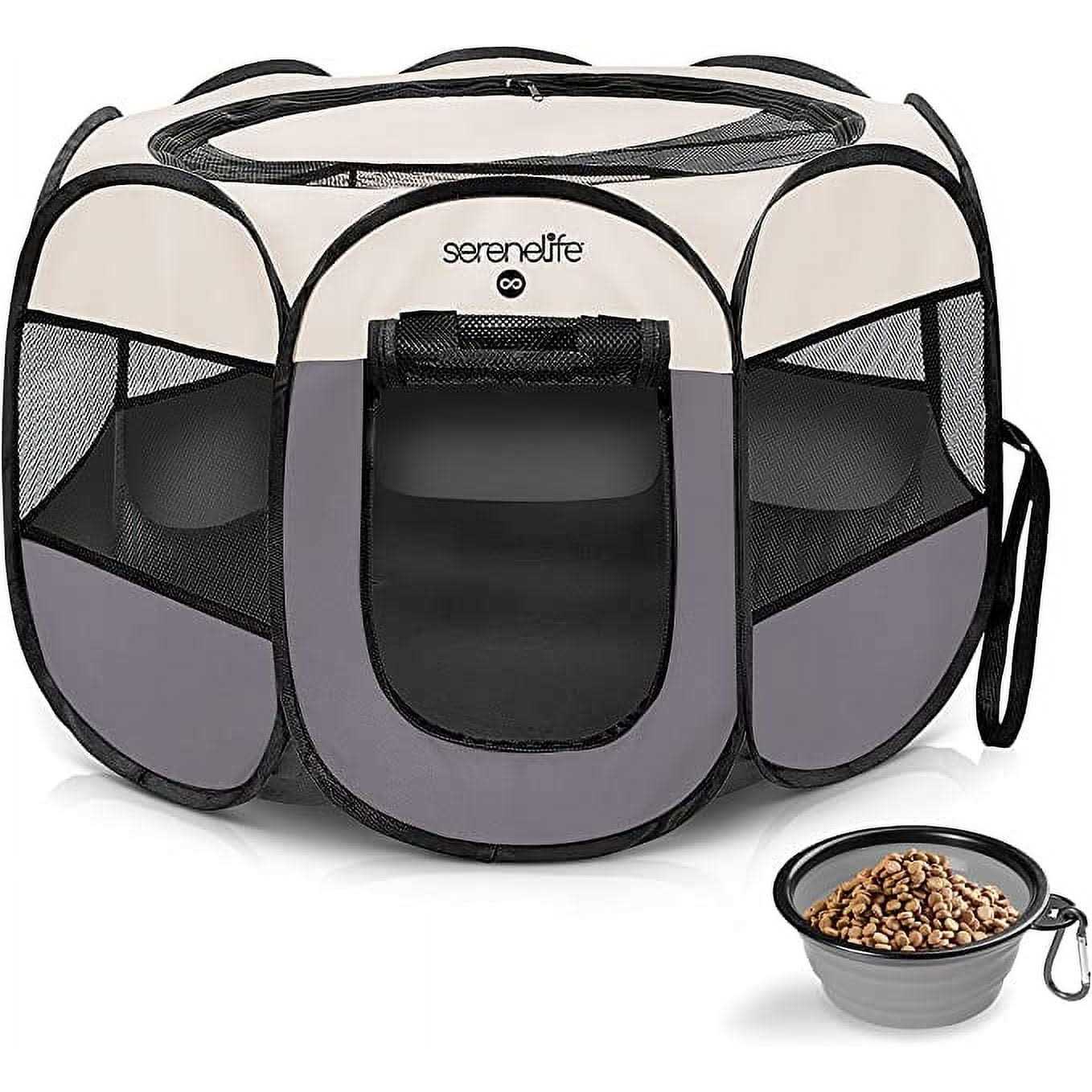 SereneLife Portable Foldable Pet Tent