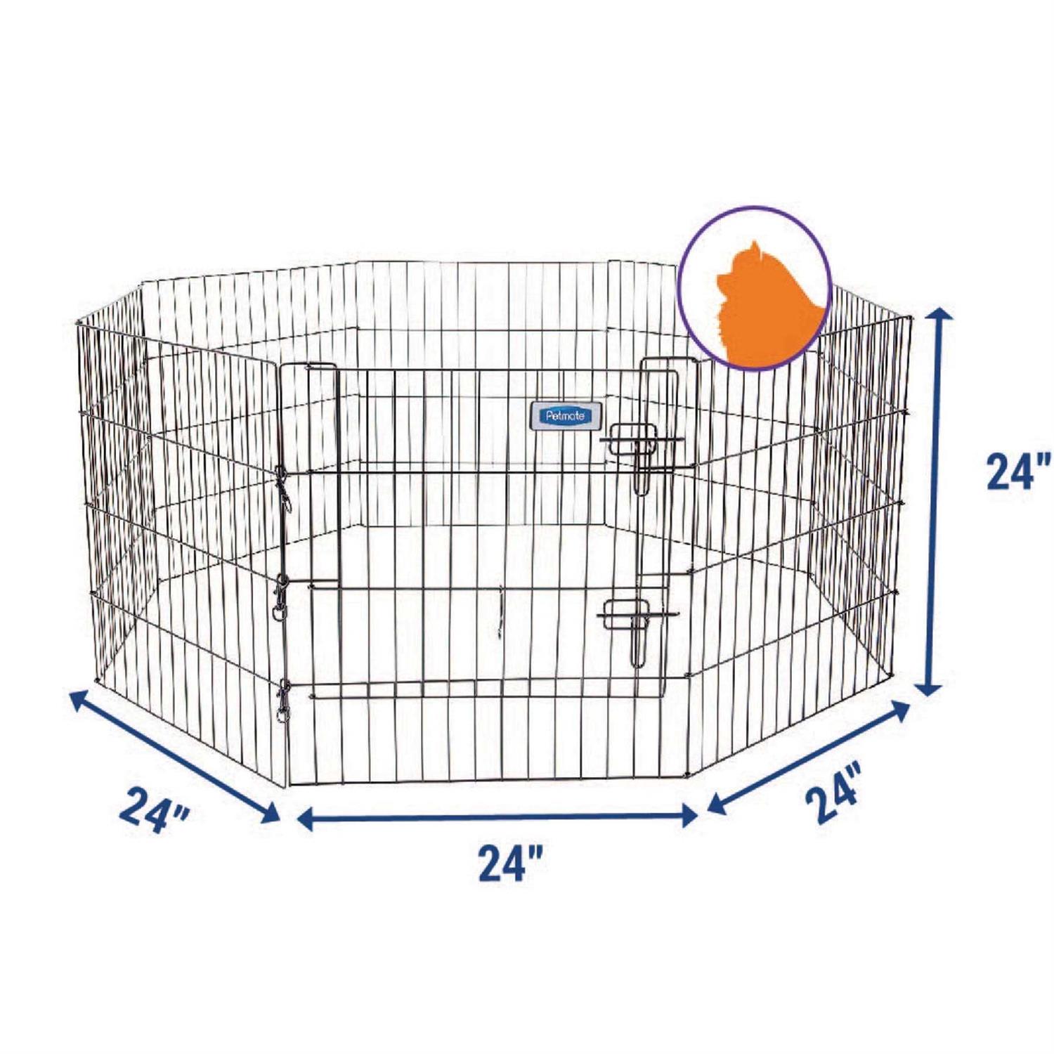 Alternative view of Petmate Exercise Pen with Door