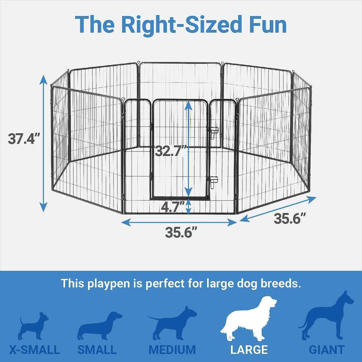 Alternative view of Frisco Ultimate Outdoor Lightweight Heavy Duty Steel Metal Playpen