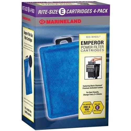 Alternative view of Marineland Emperor Rite-Size E Replacement Filter Cartridges