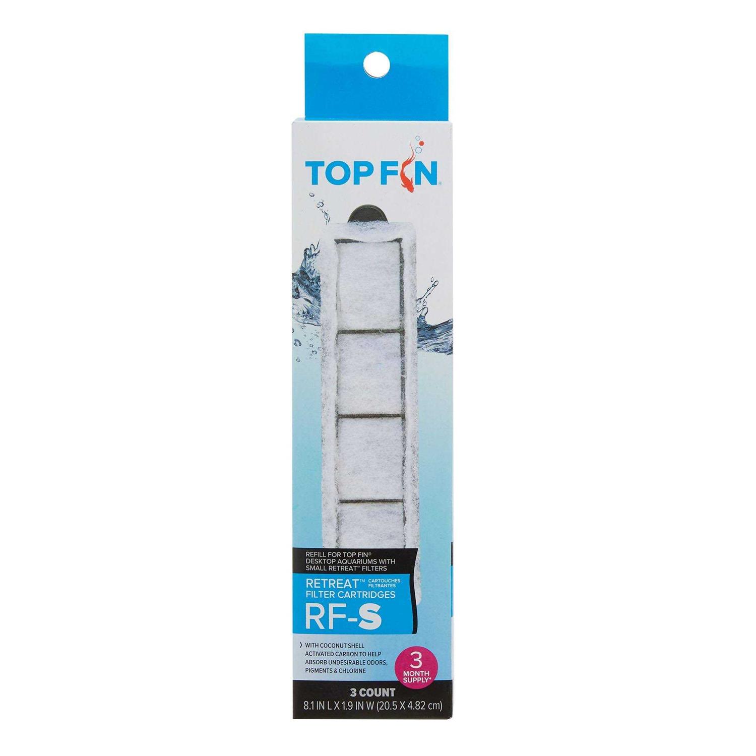 Alternative view of Top Fin Retreat Filter Cartridge