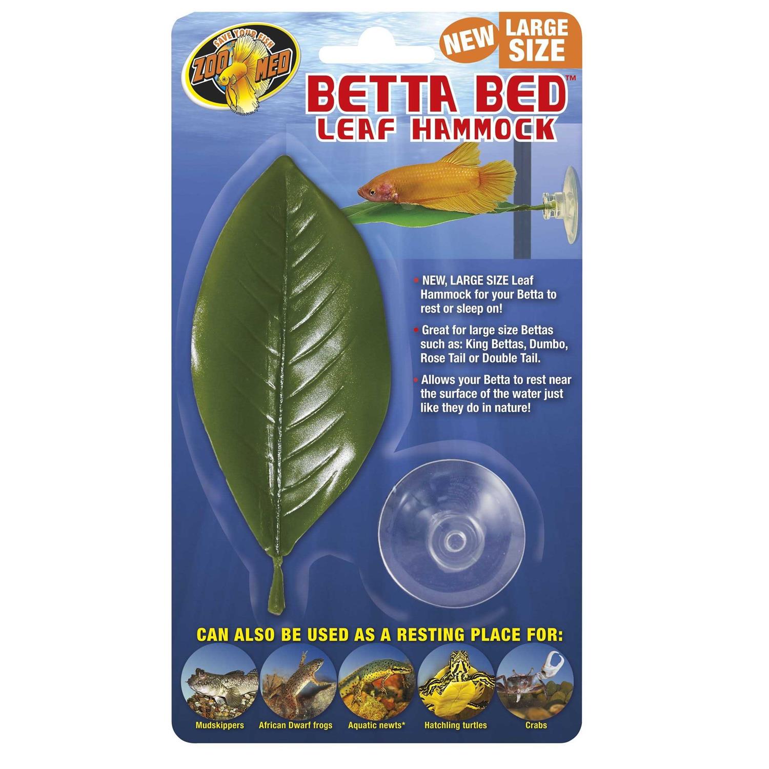 Alternative view of Zoo Med Betta Bed Leaf Hammock