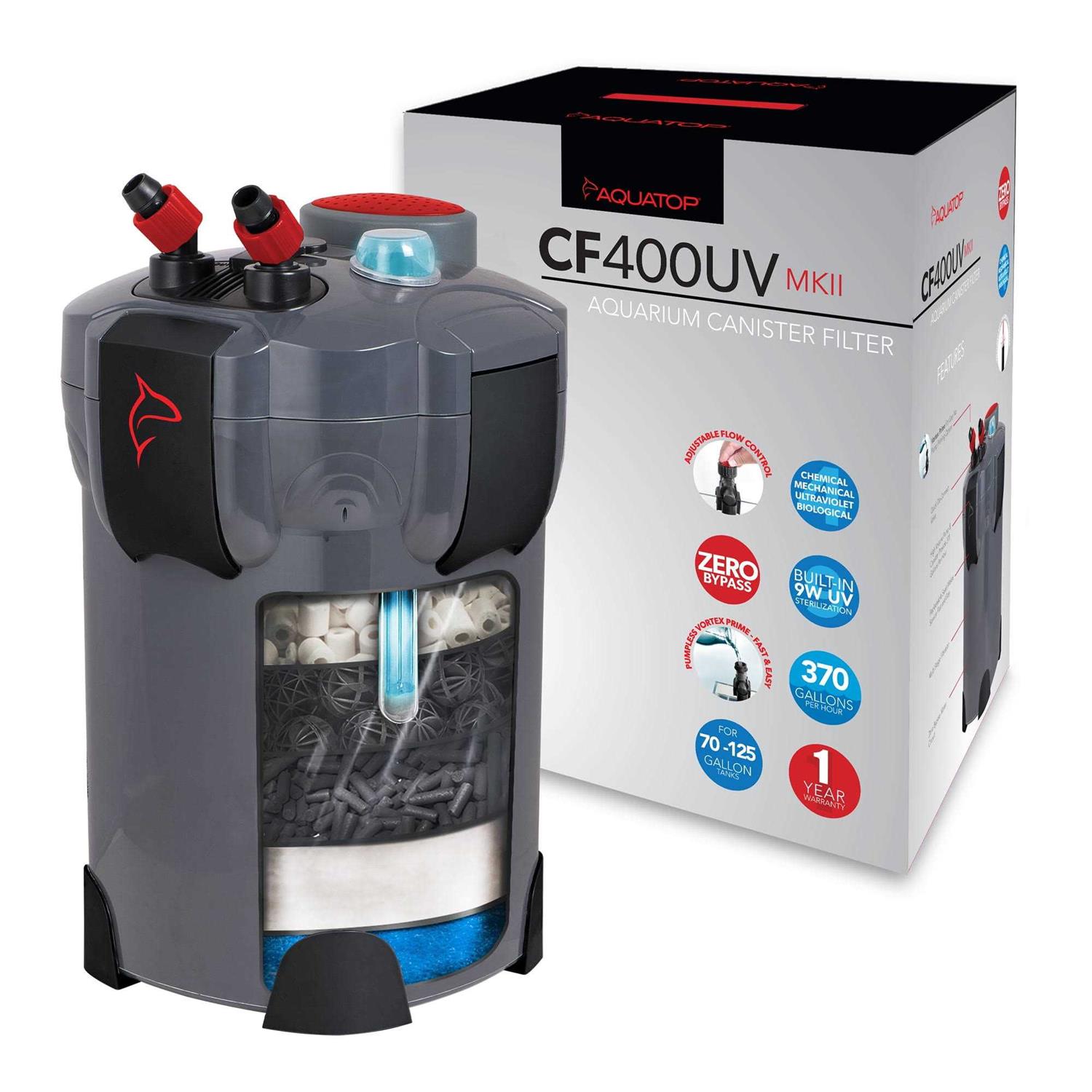 Aquatop UV Canister Filter CF Series