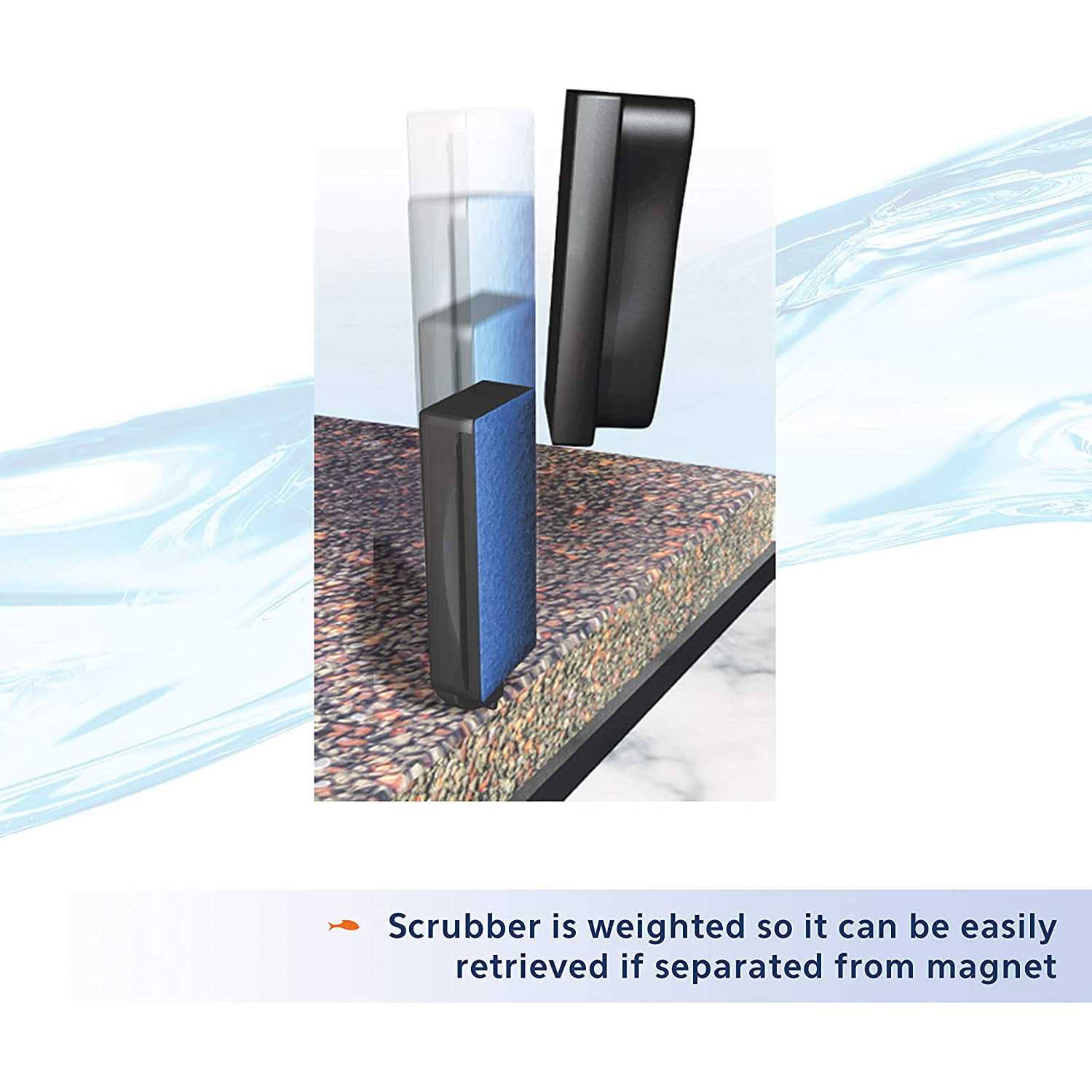 Alternative view of Aqueon Algae Cleaning Magnet