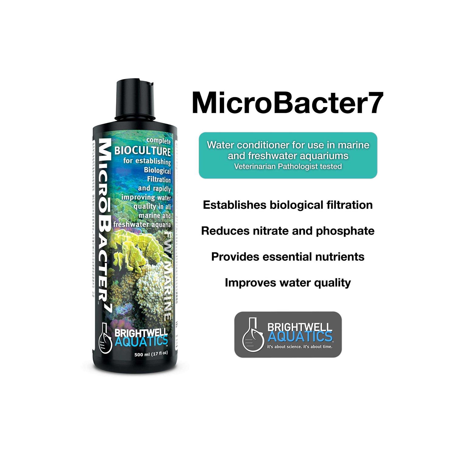 Alternative view of Brightwell Aquatics 1 Liter MicroBacter7
