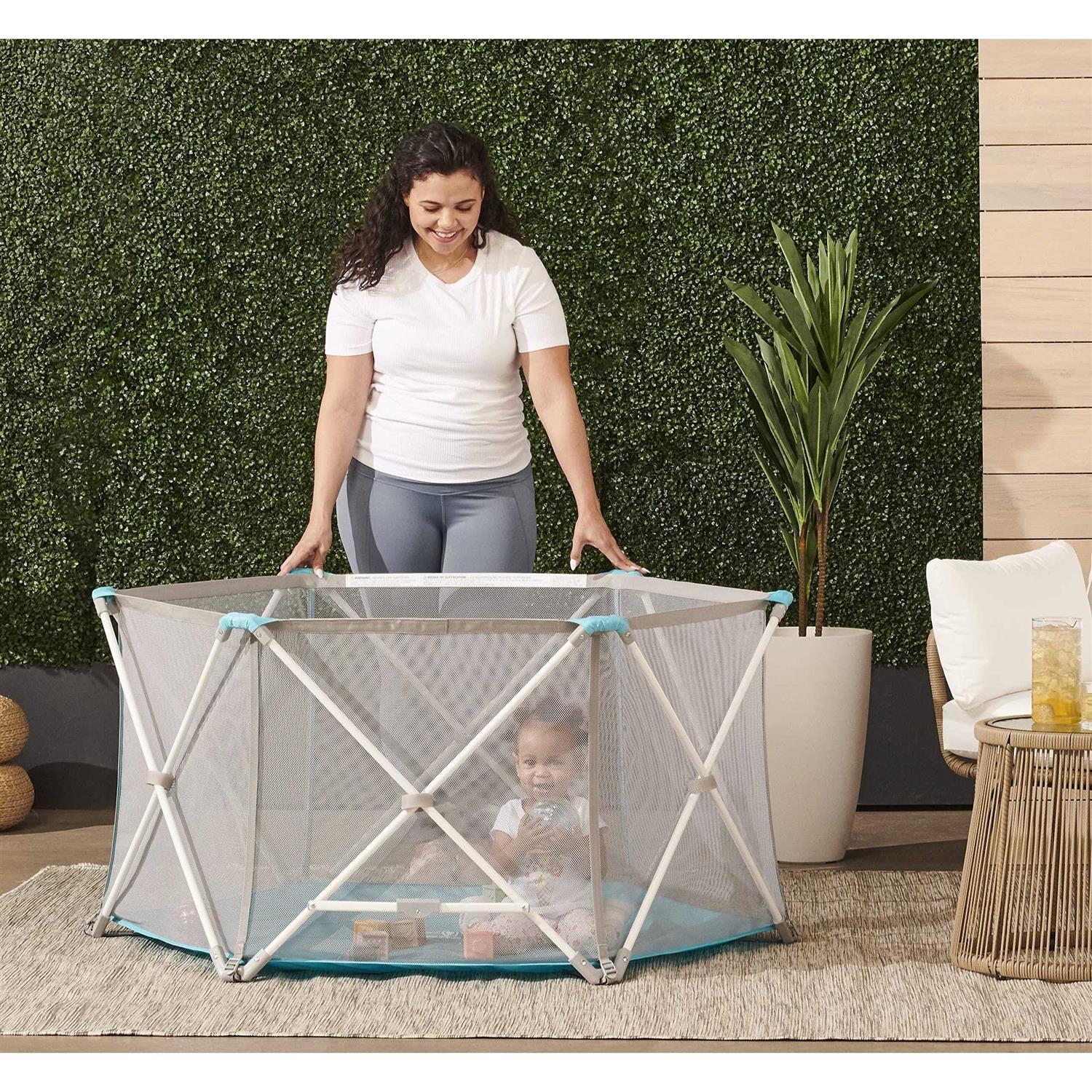 Regalo My Portable Play Yard Indoor and Outdoor
