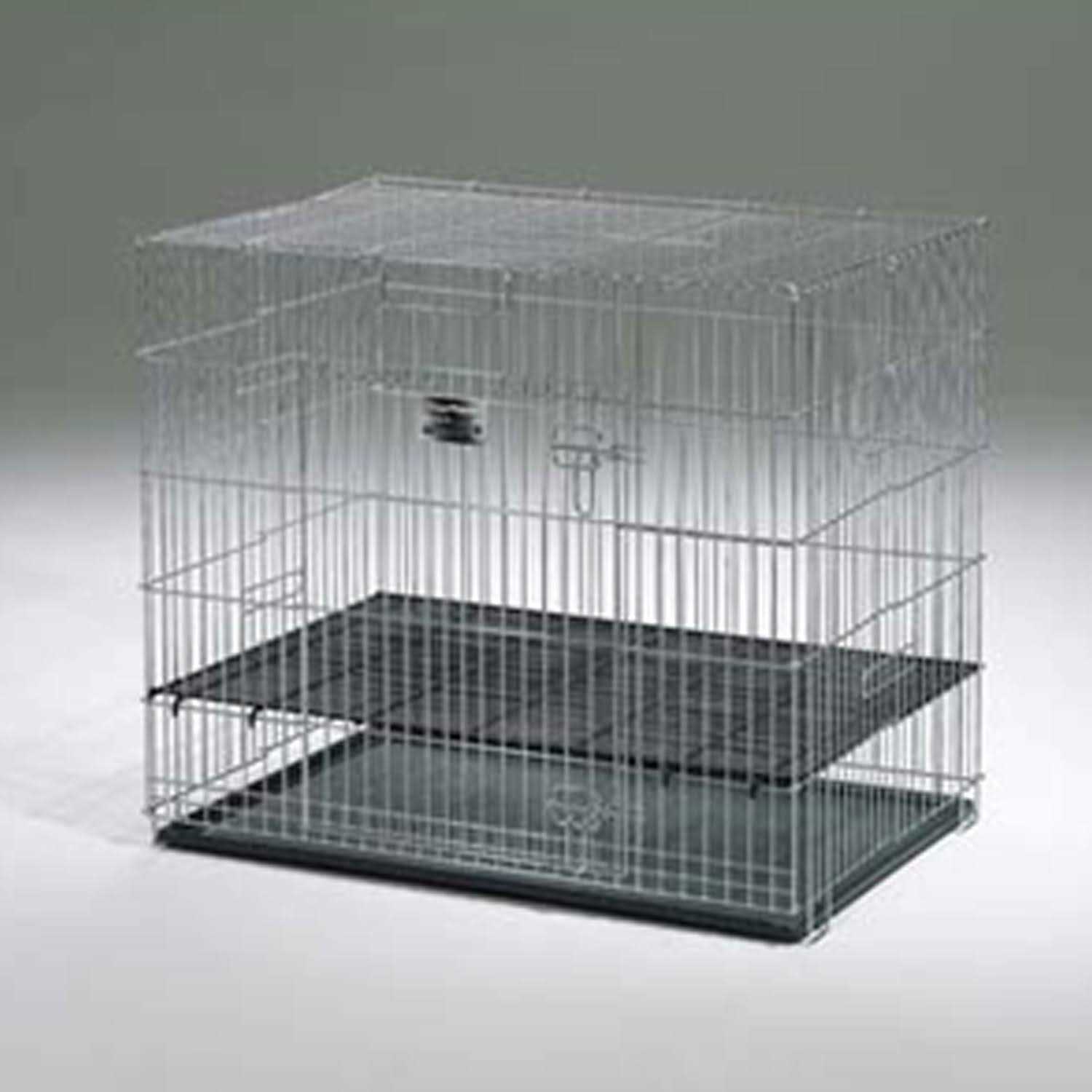Alternative view of Midwest Puppy Playpen with Plastic and Floor Grid