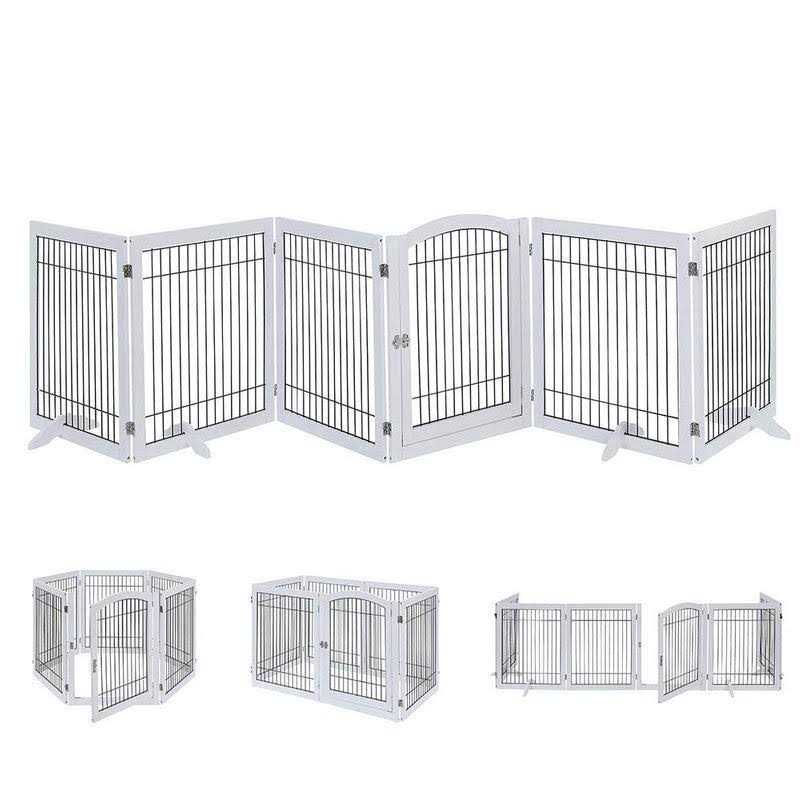 Unipaws Freestanding Pet Playpen