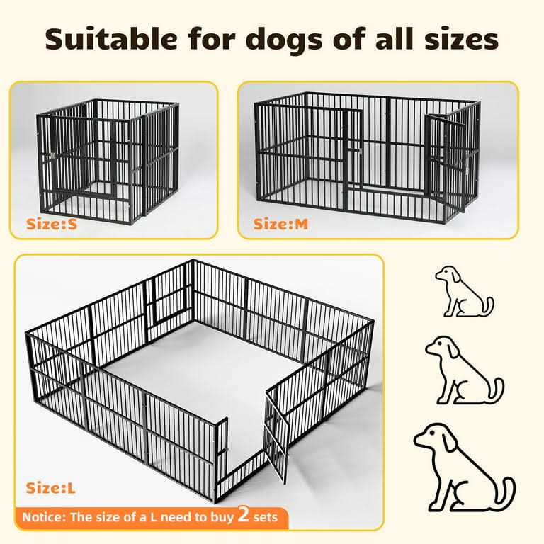 Alternative view of walsport Dog Fence Heavy Duty Exercise Pen Safe and Sturdy,31